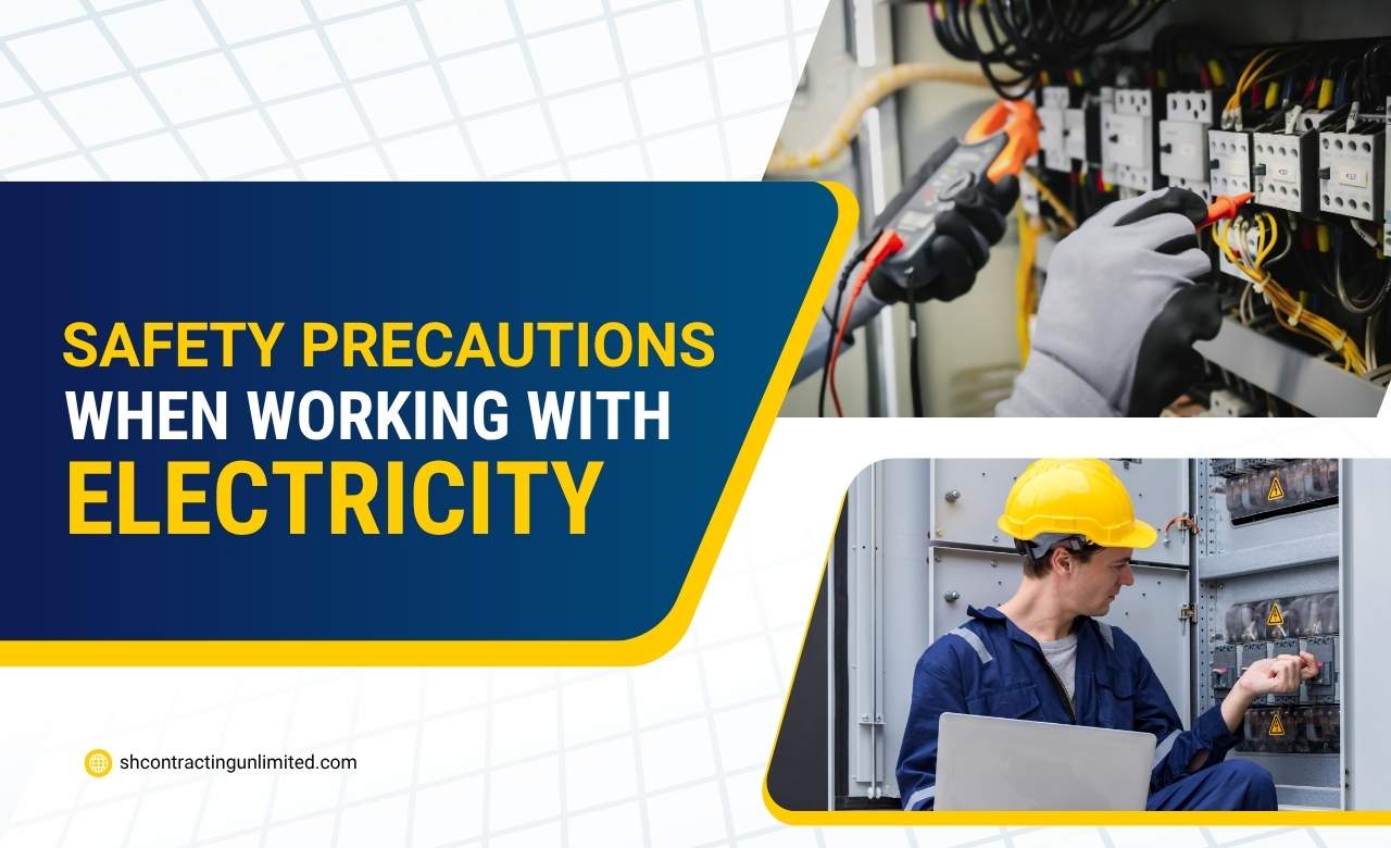 safety precautions when working with electricity